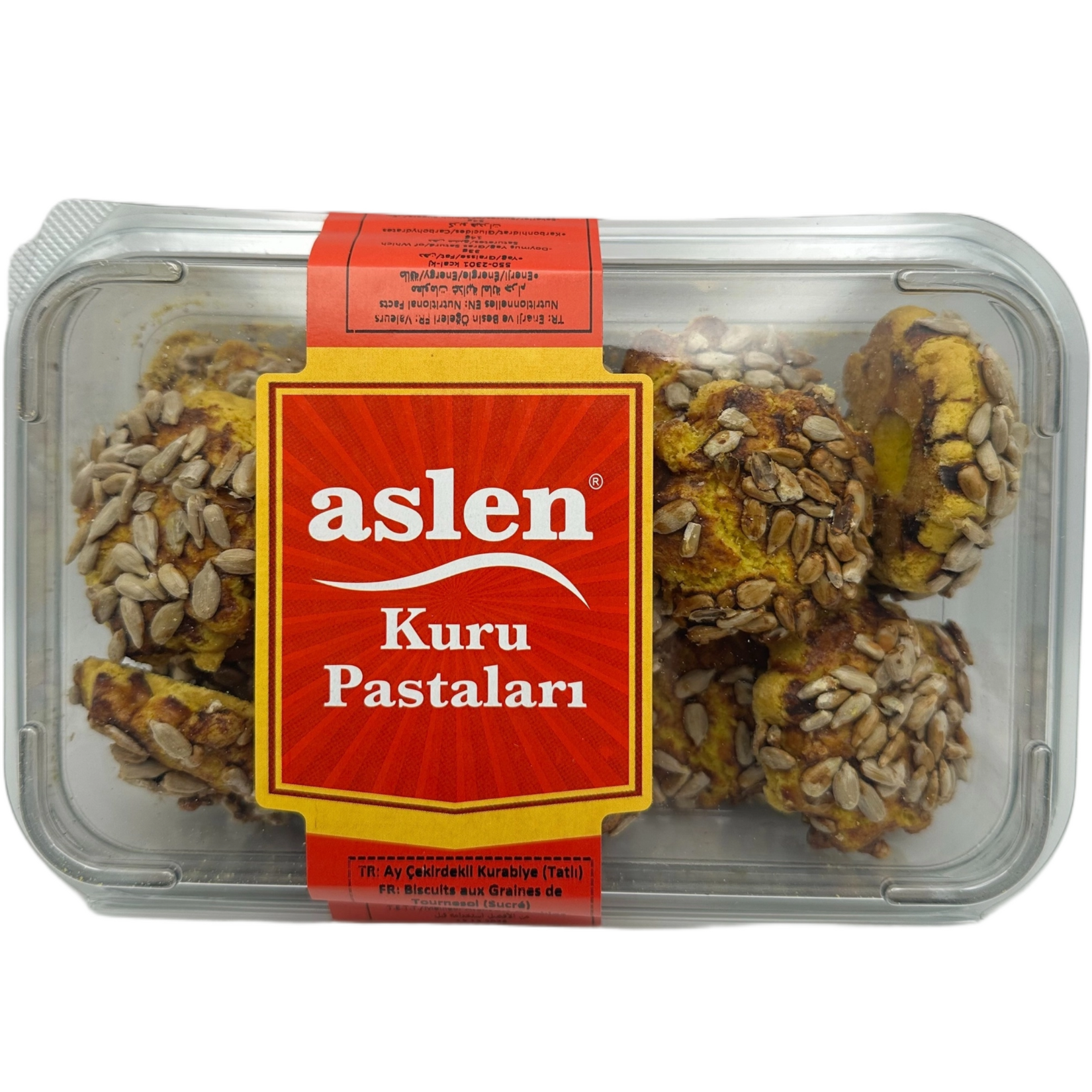 Gâteaux secs aux graines de tournesol Aslen g