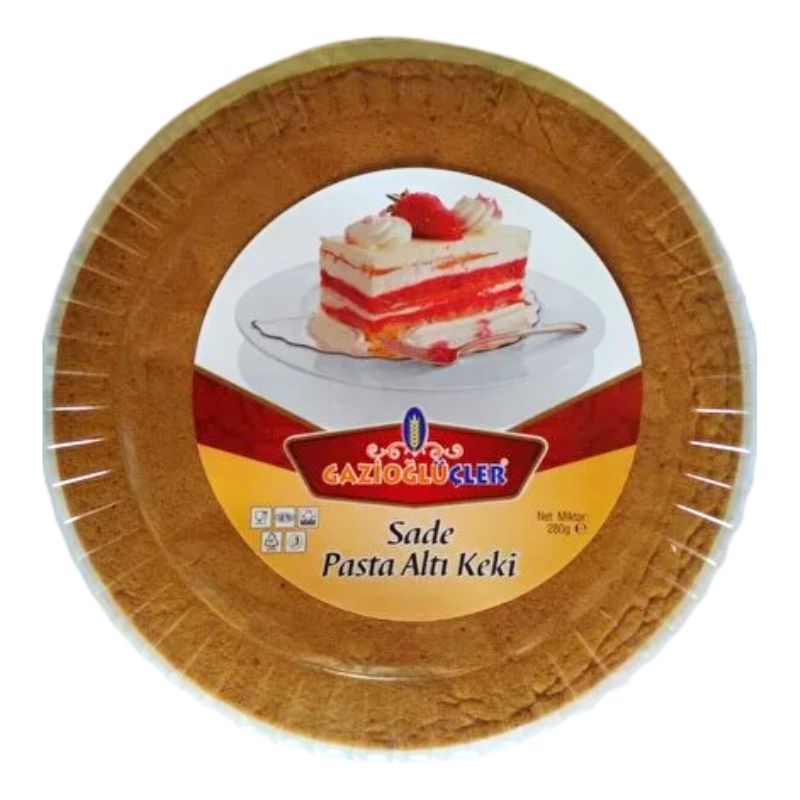 Fond de gâteau (génoise) Gazioglu-Ucler 280g 280,0 g