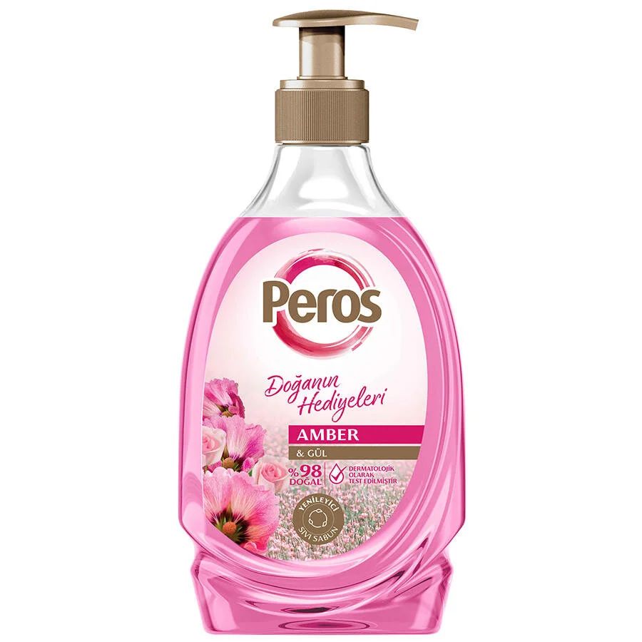 Savon liquide Peros à la rose 400 ml 400,0 mL